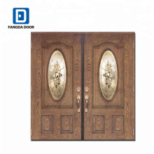 Fangda luxury double wooden door